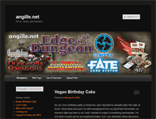 Tablet Screenshot of angille.net